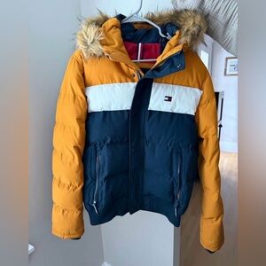 Tommy Hilfiger Tri-Color Puffer Jacket
